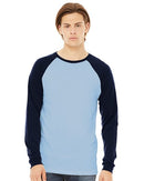 BELLA + CANVAS - Long Sleeve Jersey Baseball Tee - 3000