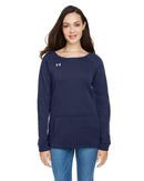 Under Armour Ladies' Hustle Fleece Crewneck Sweatshirt  - 1305784