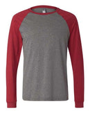 BELLA + CANVAS - Long Sleeve Jersey Baseball Tee - 3000
