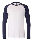 BELLA + CANVAS - Long Sleeve Jersey Baseball Tee - 3000