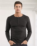 BELLA + CANVAS - Jersey Henley - 3150