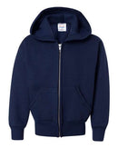 Hanes - ComfortBlend® EcoSmart® Youth Full-Zip Hooded Sweatshirt - P480