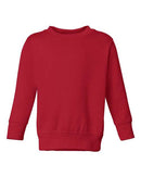 Rabbit Skins - Toddler Fleece Crewneck Sweatshirt - 3317