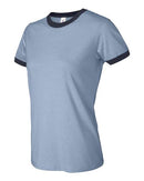 BELLA + CANVAS - Women's Jersey Heather Ringer Tee - 6050