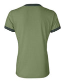 BELLA + CANVAS - Women's Jersey Heather Ringer Tee - 6050