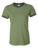 BELLA + CANVAS - Women's Jersey Heather Ringer Tee - 6050