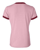 BELLA + CANVAS - Women's Jersey Heather Ringer Tee - 6050
