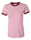BELLA + CANVAS - Women's Jersey Heather Ringer Tee - 6050