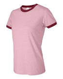 BELLA + CANVAS - Women's Jersey Heather Ringer Tee - 6050