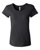 BELLA + CANVAS - Women's Baby Rib Scoopneck Tee - 1003
