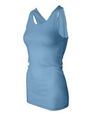 BELLA + CANVAS - Women's Sheer Mini Rib Racerback Tank - 8770