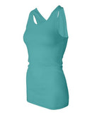 BELLA + CANVAS - Women's Sheer Mini Rib Racerback Tank - 8770