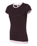 BELLA + CANVAS - Women's Sheer Jersey 2-in-1 Tee - 8102