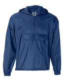 Augusta Sportswear - Packable Half-Zip Hooded Pullover Jacket - 3130