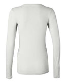 BELLA + CANVAS - Women's Long Sleeve Sheer Mini Rib Tee - 8751