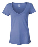 BELLA + CANVAS - Women's Burnout V-Neck Tee - 8605