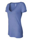 BELLA + CANVAS - Women's Burnout V-Neck Tee - 8605
