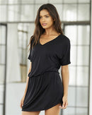 BELLA + CANVAS - Women's Flowy V-neck Dress - 8812
