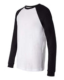 BELLA + CANVAS - Long Sleeve Jersey Baseball Tee - 3000