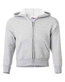 Hanes - ComfortBlend® EcoSmart® Youth Full-Zip Hooded Sweatshirt - P480