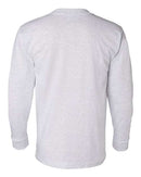 Bayside - USA-Made Long Sleeve T-Shirt with a Pocket - 8100