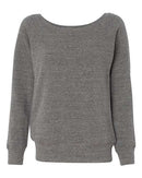 BELLA + CANVAS - Women’s Sponge Fleece Wide Neck Sweatshirt - 7501