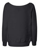 BELLA + CANVAS - Women’s Sponge Fleece Wide Neck Sweatshirt - 7501