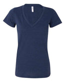 BELLA + CANVAS - Women’s Triblend Deep V-Neck Tee - 8435