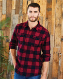 Burnside - Yarn-Dyed Long Sleeve Flannel Shirt - 8210