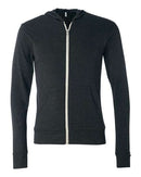 BELLA + CANVAS - Unisex Triblend Lightweight Full-Zip Hooded Long Sleeve Tee - 3939