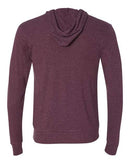 BELLA + CANVAS - Unisex Triblend Lightweight Full-Zip Hooded Long Sleeve Tee - 3939