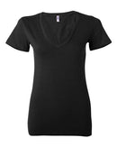 BELLA + CANVAS - Women’s Jersey Deep V-Neck Tee - 6035