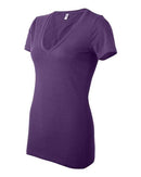 BELLA + CANVAS - Women’s Jersey Deep V-Neck Tee - 6035