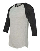 Alternative - Eco-Jersey Three-Quarter Sleeve Raglan Henley - 1989