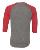 Alternative - Eco-Jersey Three-Quarter Sleeve Raglan Henley - 1989