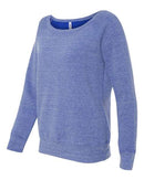 BELLA + CANVAS - Women’s Sponge Fleece Wide Neck Sweatshirt - 7501