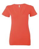 BELLA + CANVAS - Women’s Jersey Deep V-Neck Tee - 6035