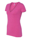 BELLA + CANVAS - Women’s Triblend Deep V-Neck Tee - 8435