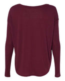 BELLA + CANVAS - Women’s Flowy 2x1 Ribbed Long Sleeve Tee - 8852