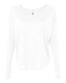 BELLA + CANVAS - Women’s Flowy 2x1 Ribbed Long Sleeve Tee - 8852