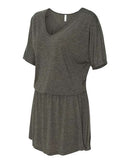BELLA + CANVAS - Women's Flowy V-neck Dress - 8812