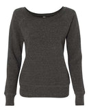 BELLA + CANVAS - Women’s Sponge Fleece Wide Neck Sweatshirt - 7501