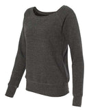 BELLA + CANVAS - Women’s Sponge Fleece Wide Neck Sweatshirt - 7501