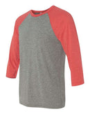 BELLA + CANVAS - Unisex Three-Quarter Sleeve Baseball Tee - 3200