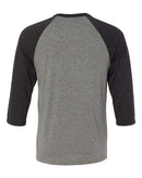 BELLA + CANVAS - Unisex Three-Quarter Sleeve Baseball Tee - 3200
