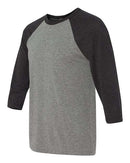 BELLA + CANVAS - Unisex Three-Quarter Sleeve Baseball Tee - 3200