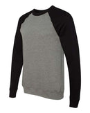 BELLA + CANVAS - Unisex Sponge Fleece Raglan Crewneck Sweatshirt - 3901
