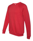 BELLA + CANVAS - Unisex Sponge Fleece Raglan Crewneck Sweatshirt - 3901 (More Color)
