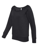 BELLA + CANVAS - Women’s Sponge Fleece Wide Neck Sweatshirt - 7501