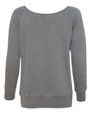 BELLA + CANVAS - Women’s Sponge Fleece Wide Neck Sweatshirt - 7501